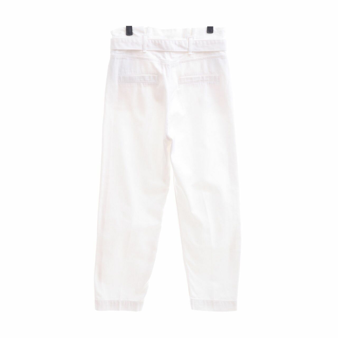 Zara White Denim Long Pants
