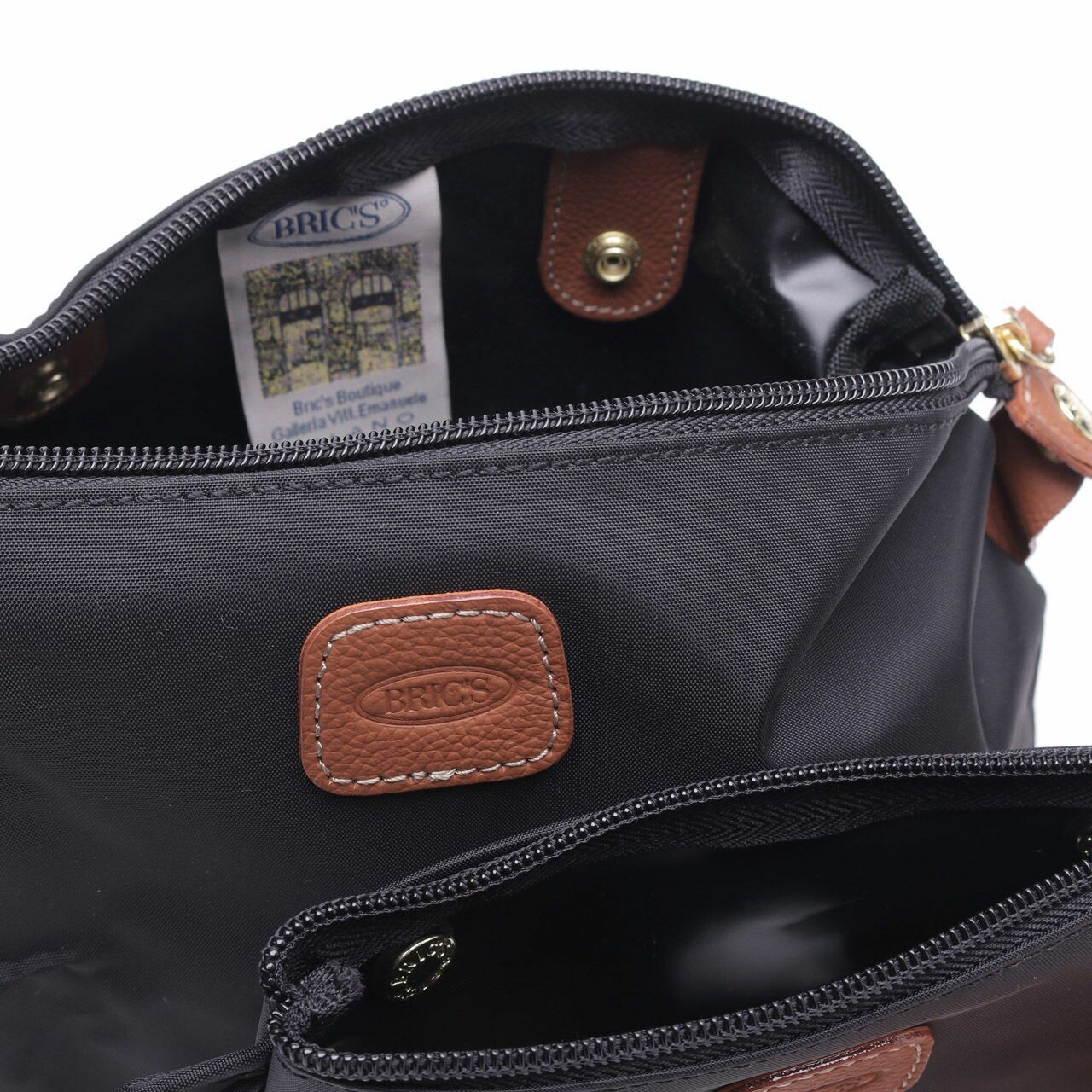 bric-s Black Toiletry Pouch