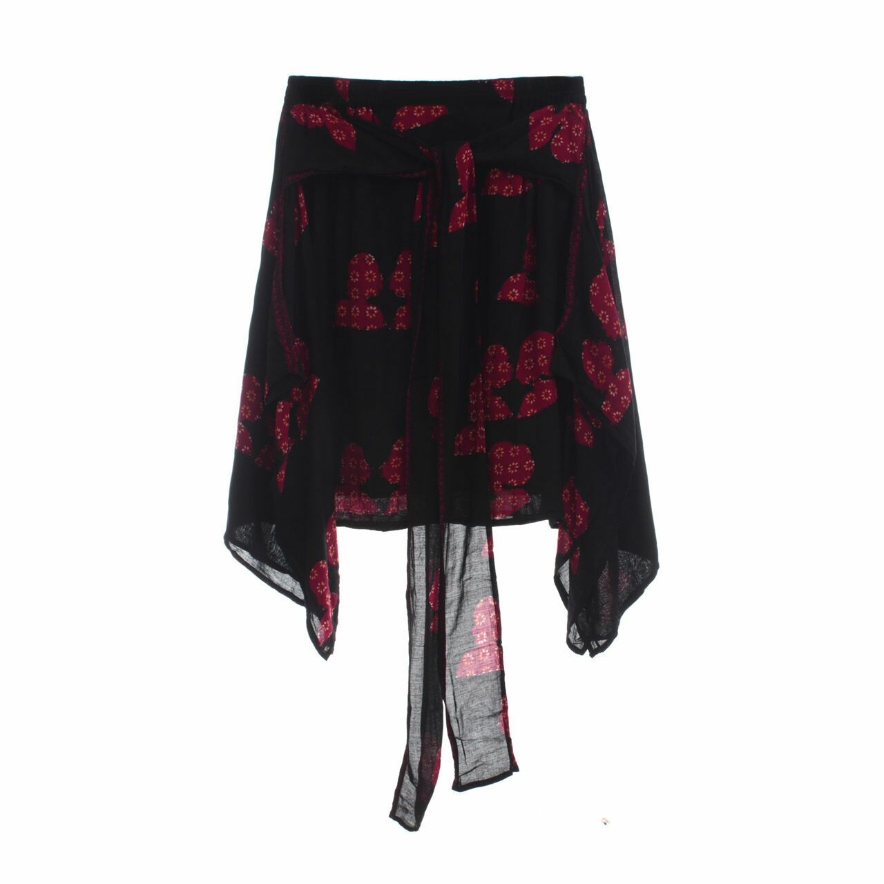 Lemari Lila Black & Red Mini Skirt