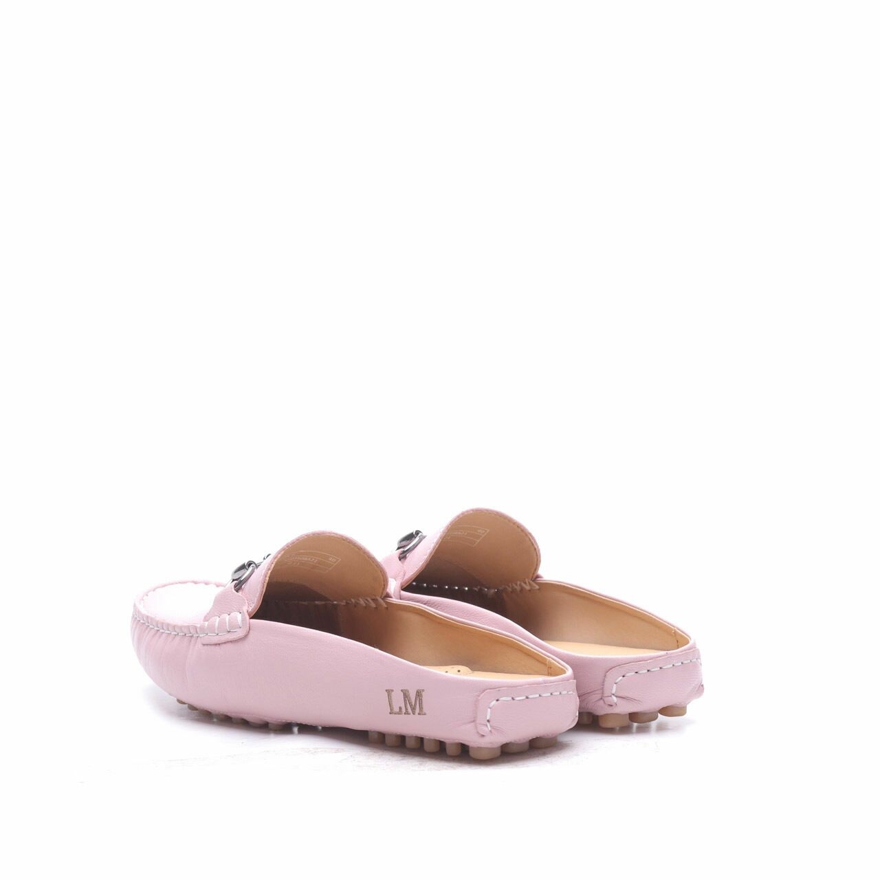 Gino Mariani Pink Elda 6 Mules Sandals