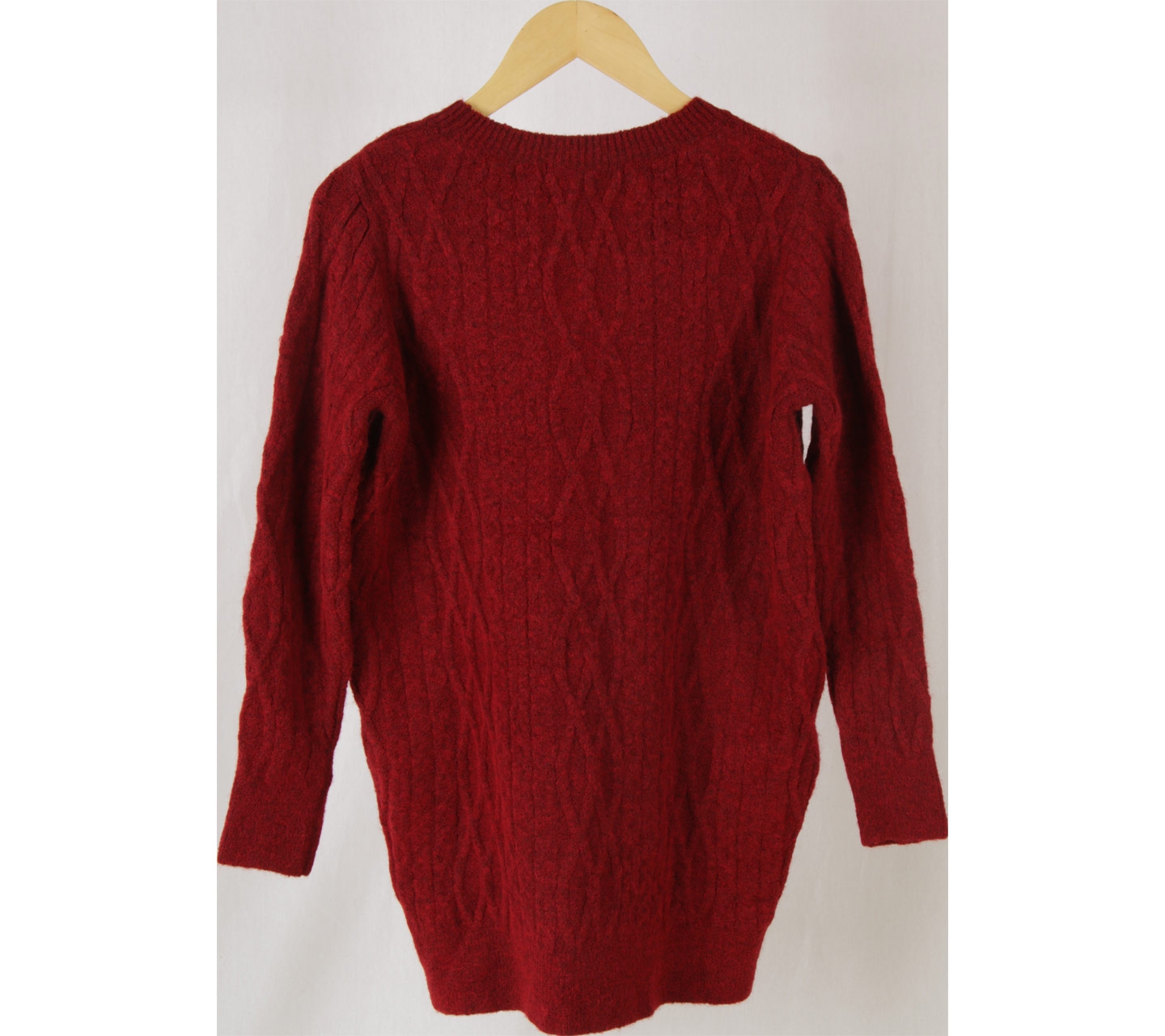 Zara Red Knit Sweater