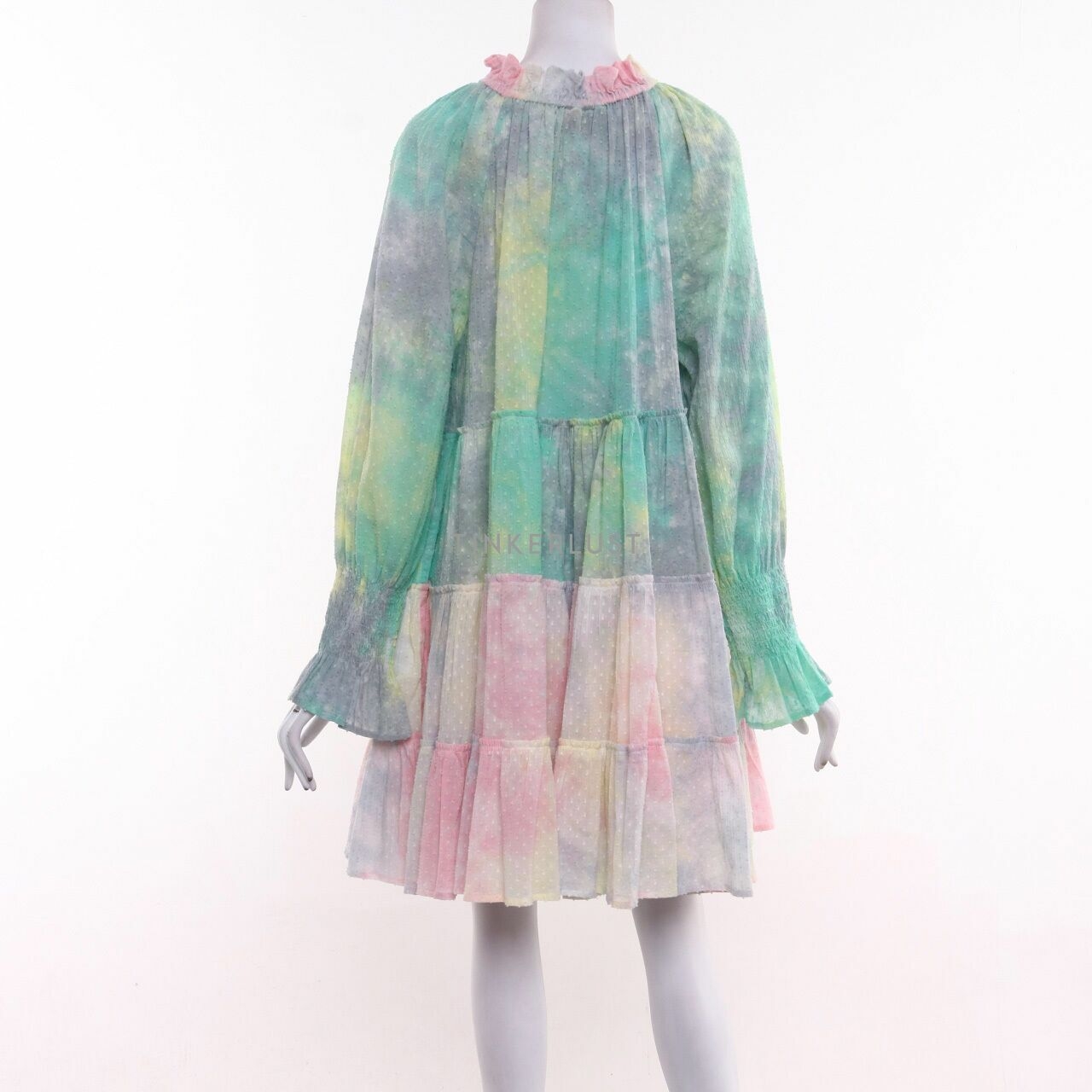 The Story Of Multicolor Tie Dye Mini Dress