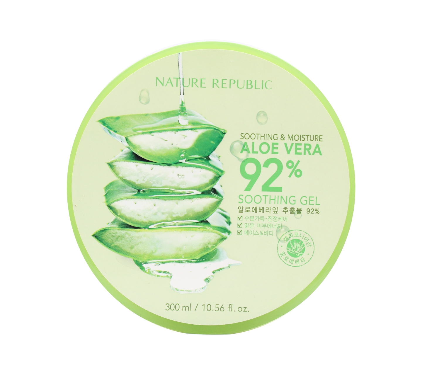 Nature Republic Shoothing & Moisture Aloe Vera 92% Soothing Gel Skin Care