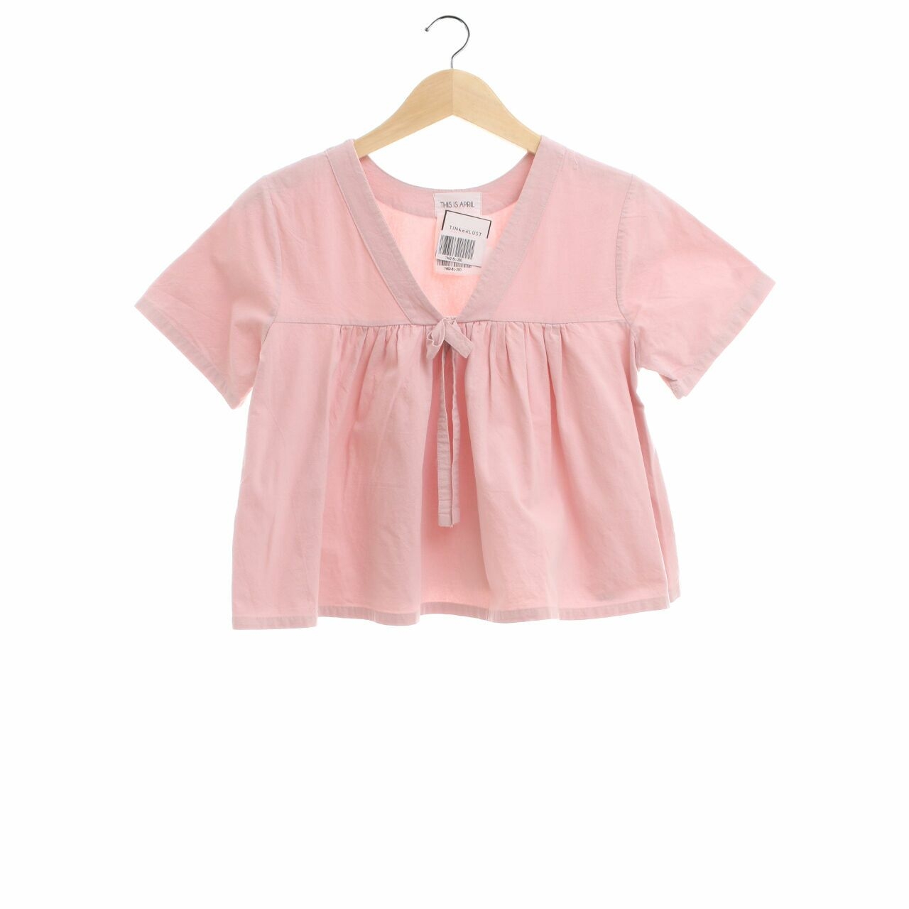 This is April Pink Pastel Blouse