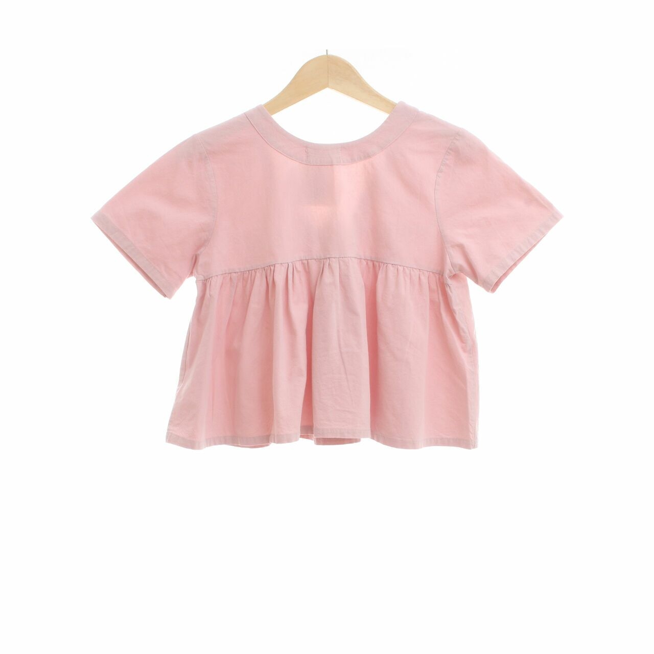 This is April Pink Pastel Blouse
