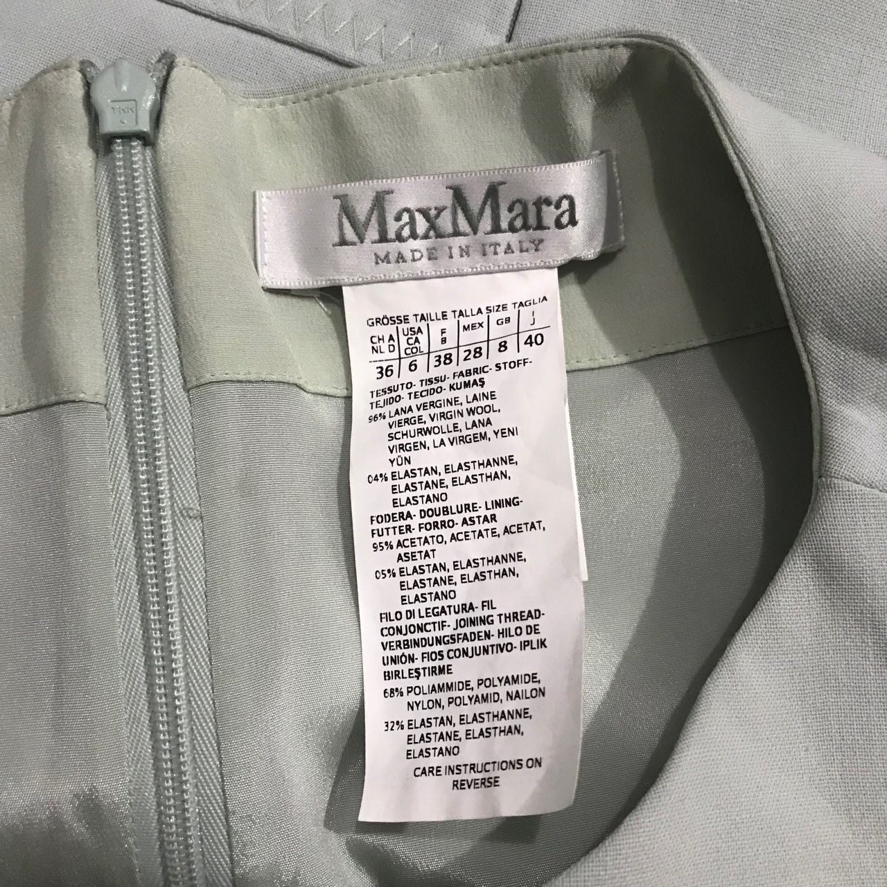 Max Mara Mint Long Dress