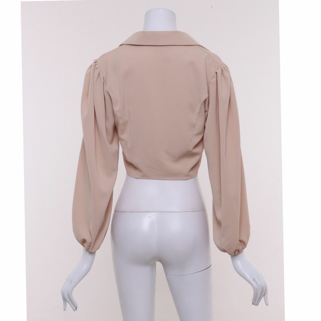 Private Collection Beige Crop Shirt
