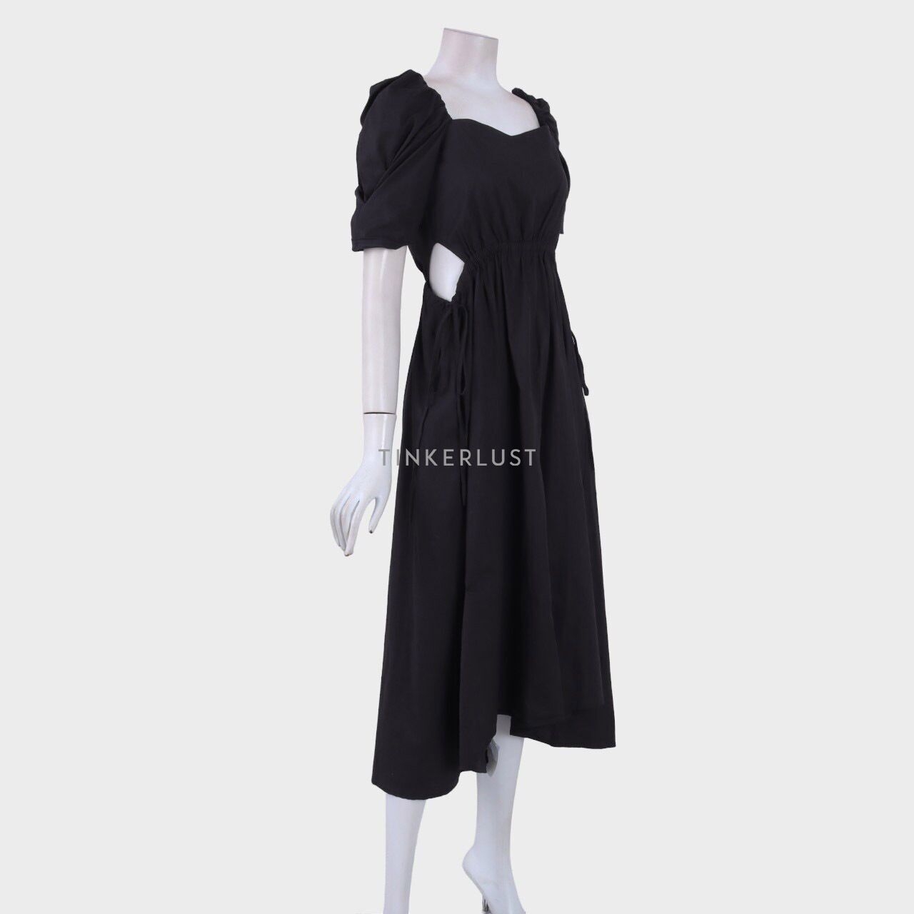 Lolliestory Black Midi Dress