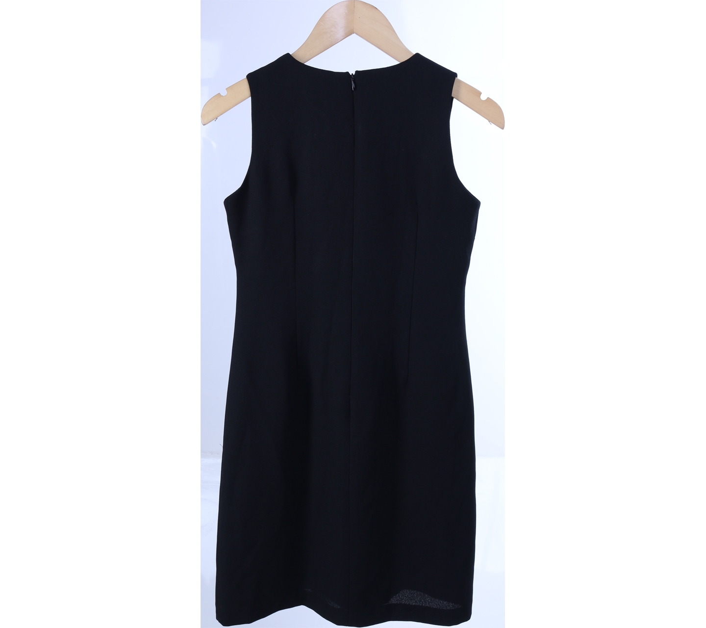 Accent Black Sleeveless Midi Dress