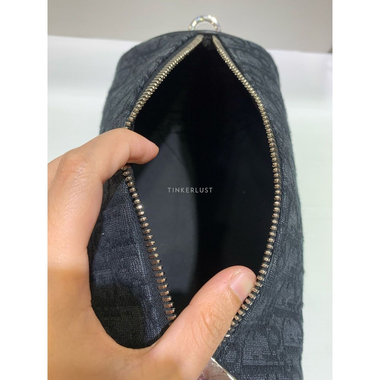 Christian Dior Roller Oblique Black SHW 2022 Sling Bag