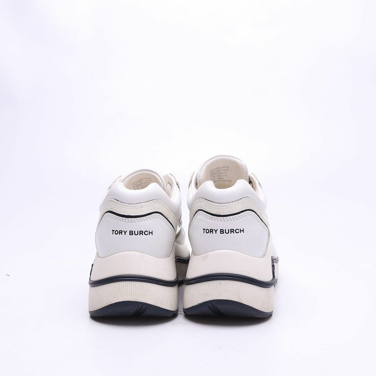 Tory Burch White Gemini Link Platform Sneakers