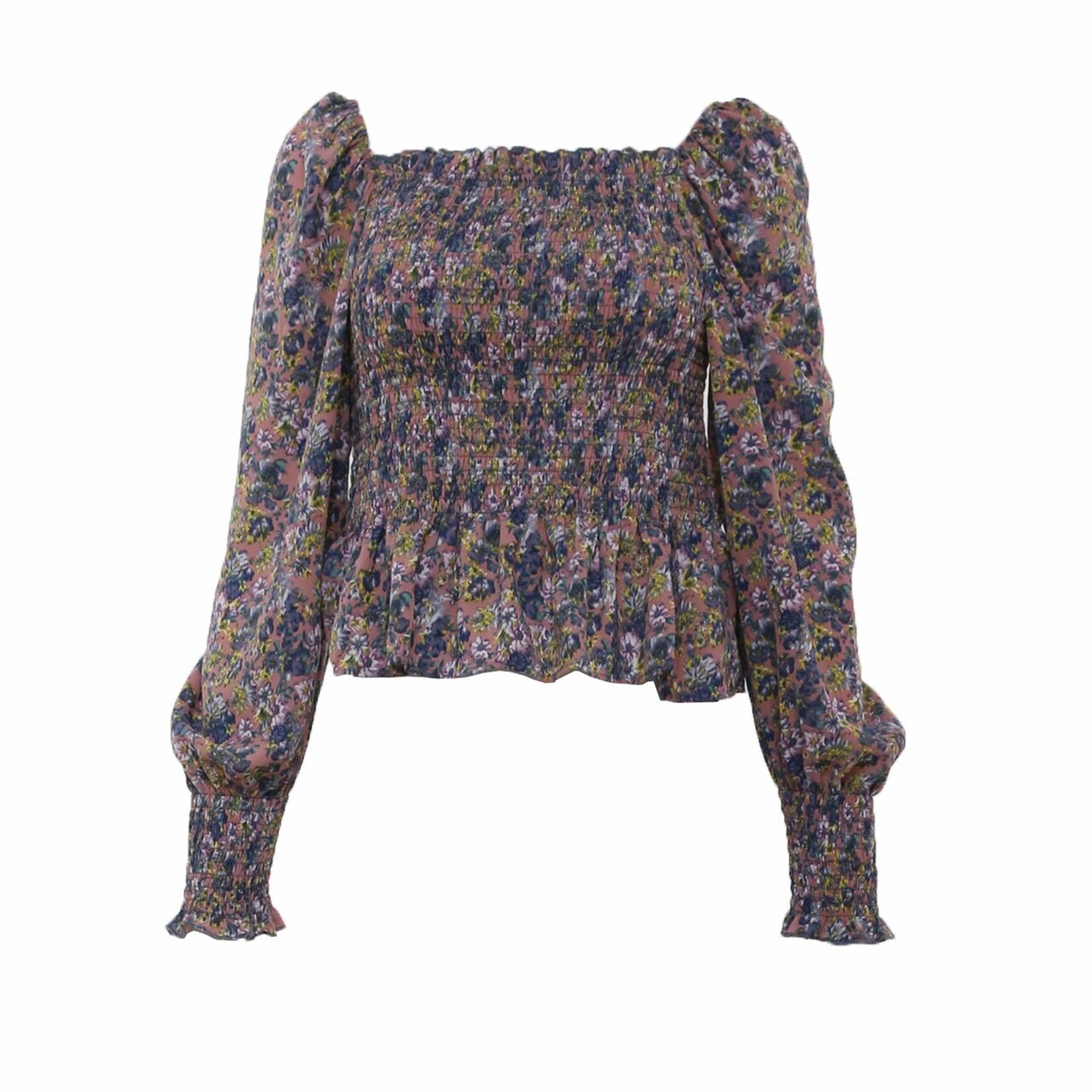 Someday Multi Floral Blouse