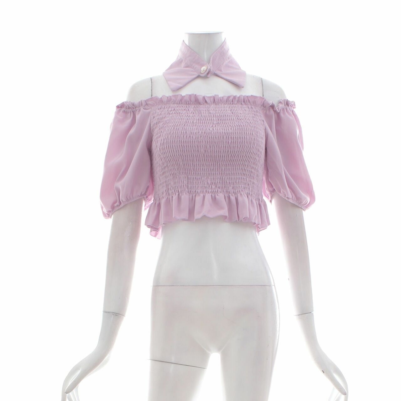 Private Collection Lilac Crop Blouse