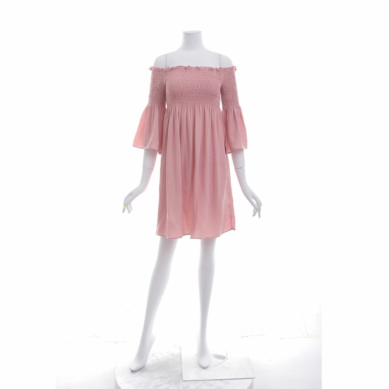 Someday Pink Mini Dress