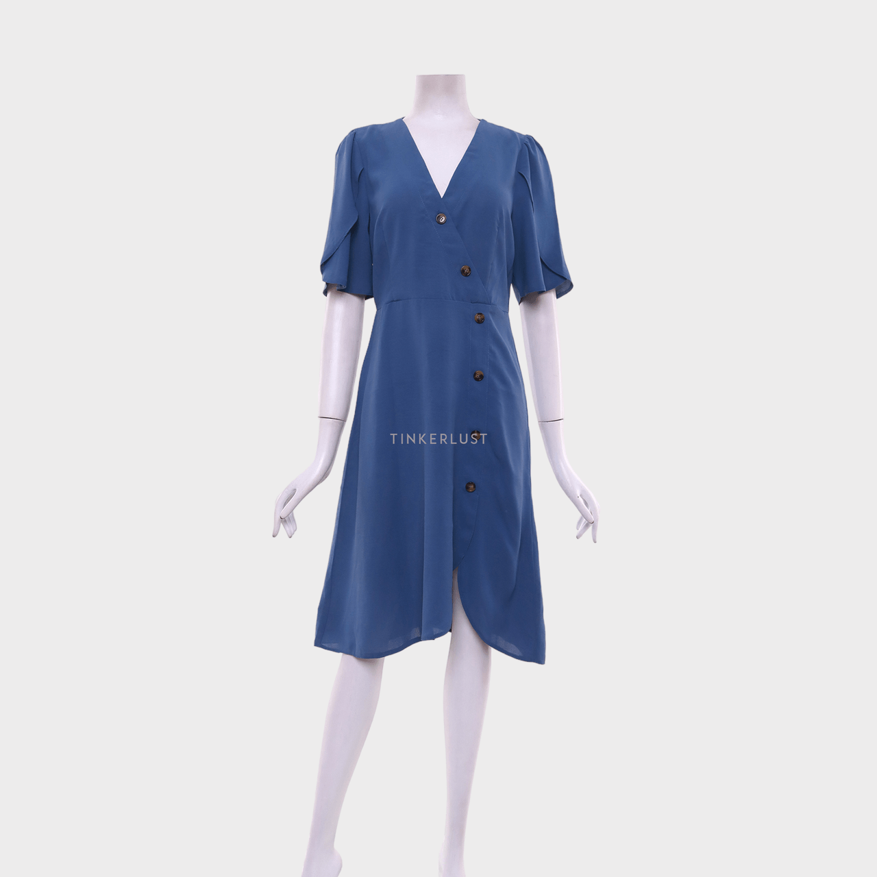 Zalora Blue Midi Dress