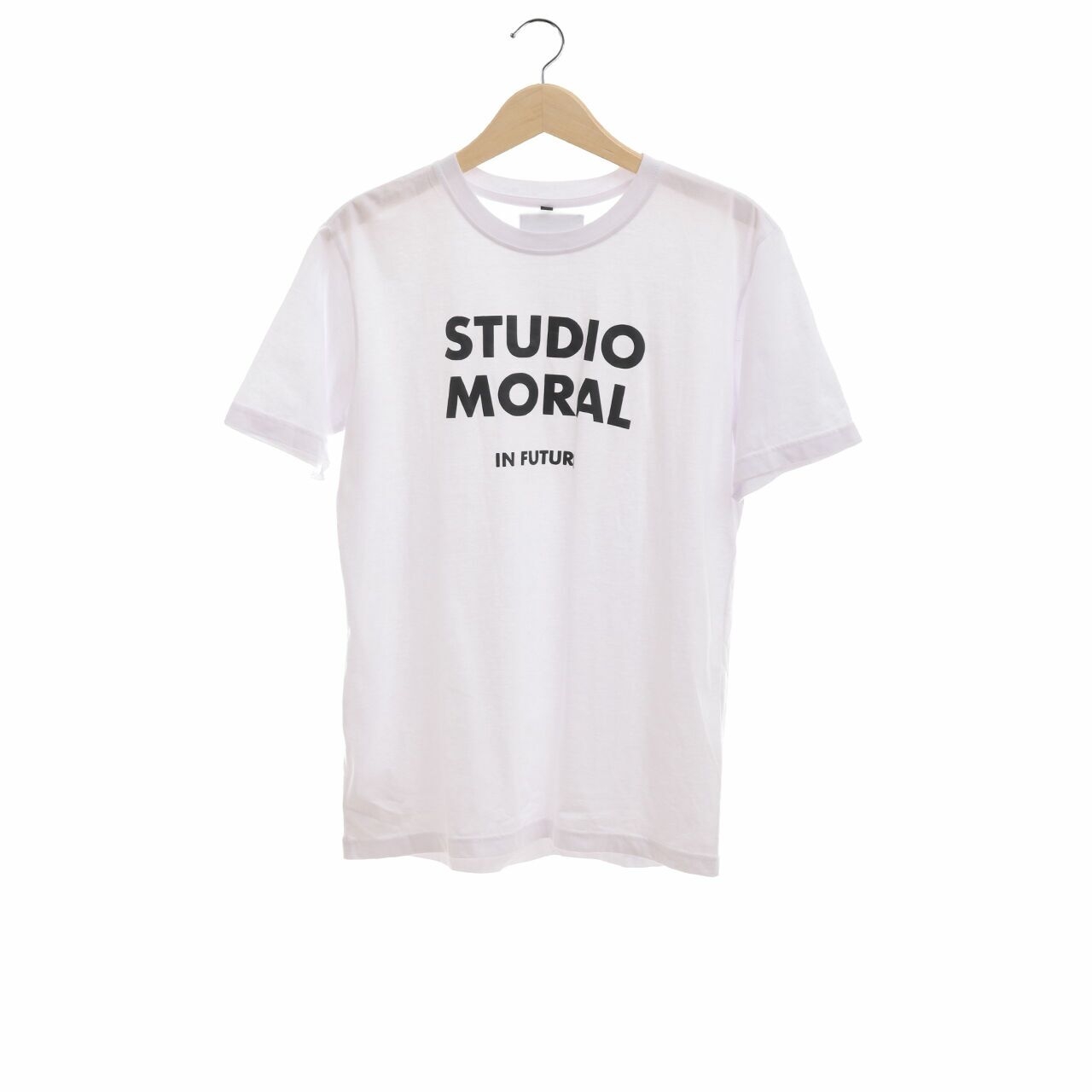 Studio Moral In Futura White T-Shirt