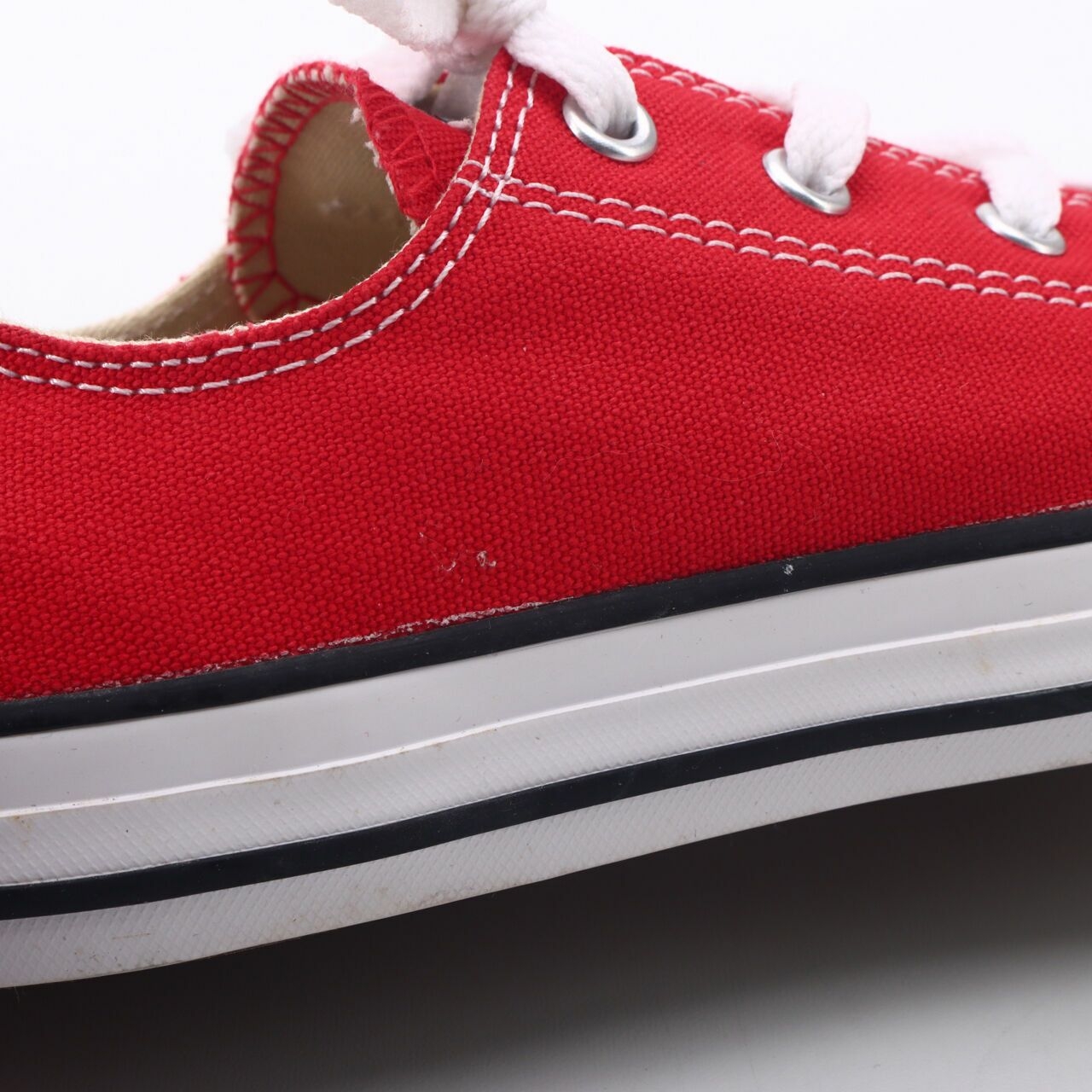 Converse Chuck Taylor All Star OX Red White Canvas