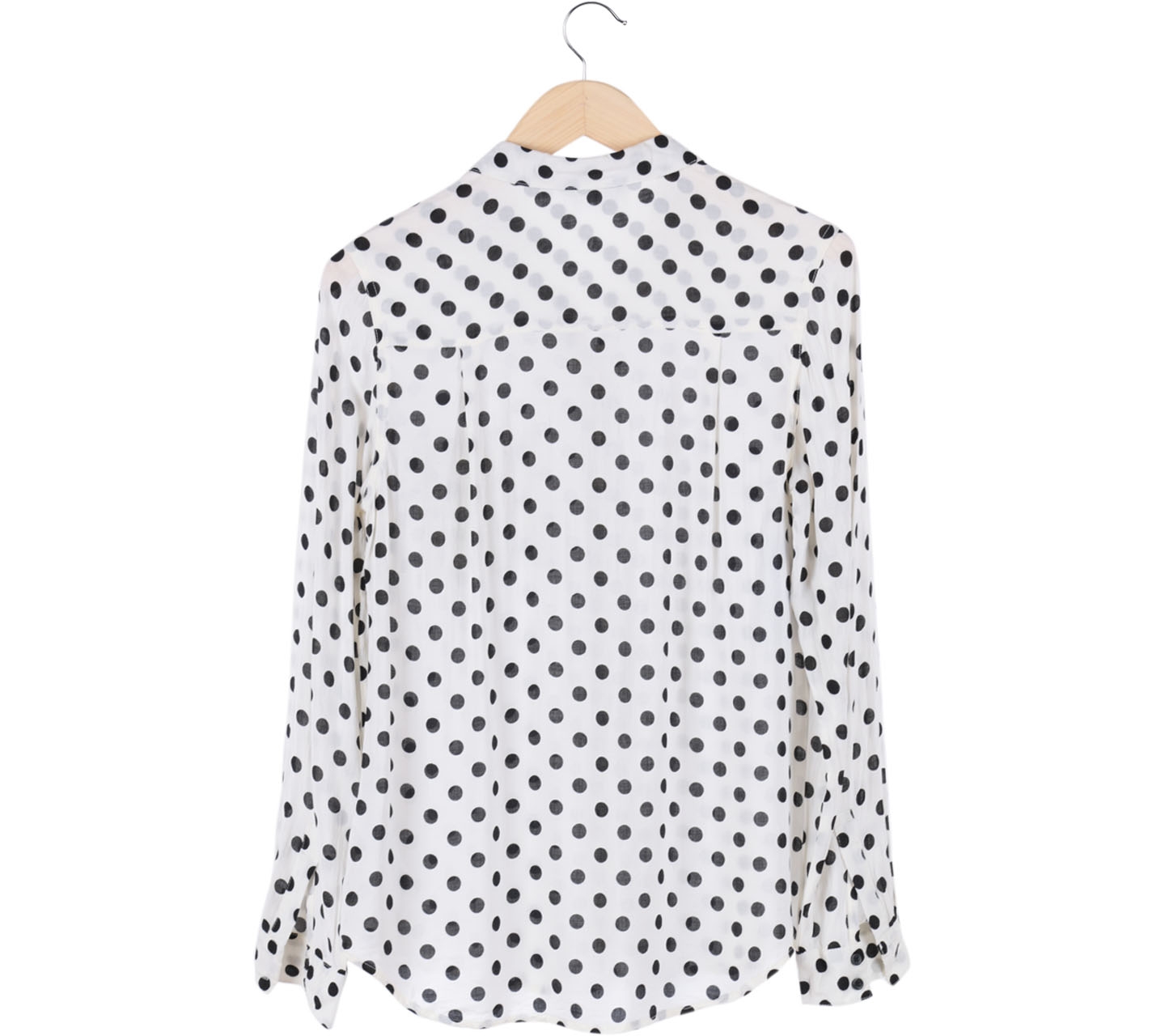 New Look White Dotted Shirt
