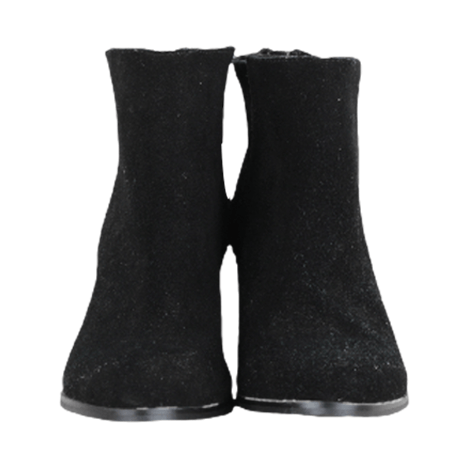 Stradivarius Black Leather Boots