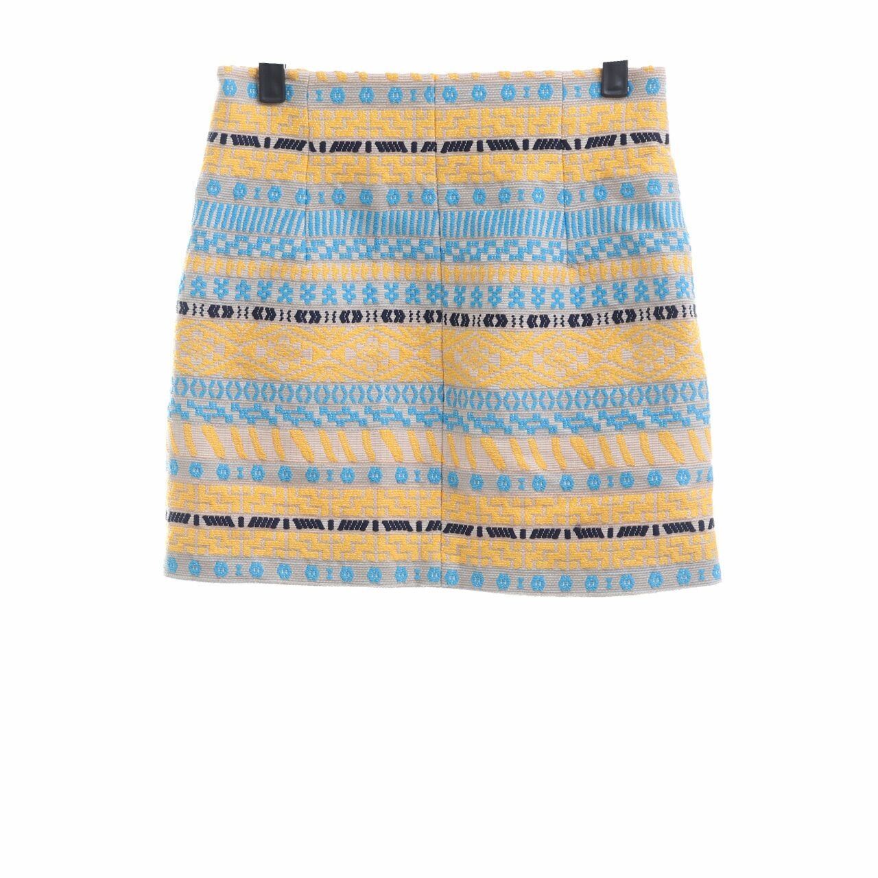 Zara Multicolor Tweed Mini Skirt