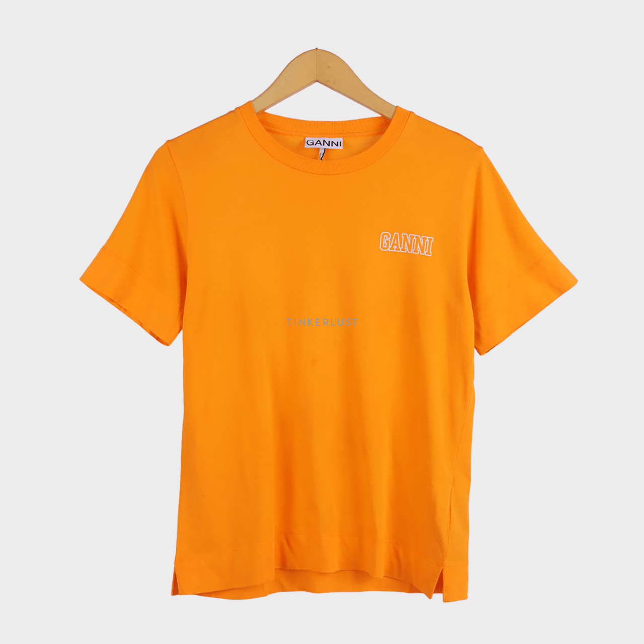Ganni Orange Tshirt