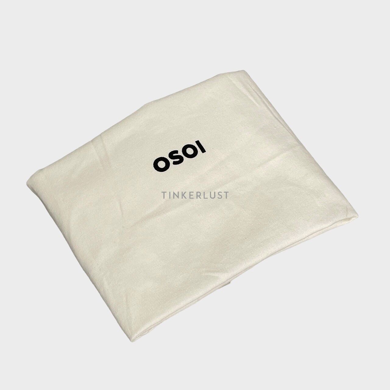 OSOI Circle Mini Washer Beige Satchel Bag