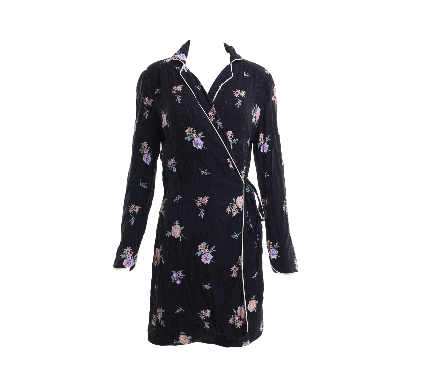 Pins and Needles Black Floral Outerwear