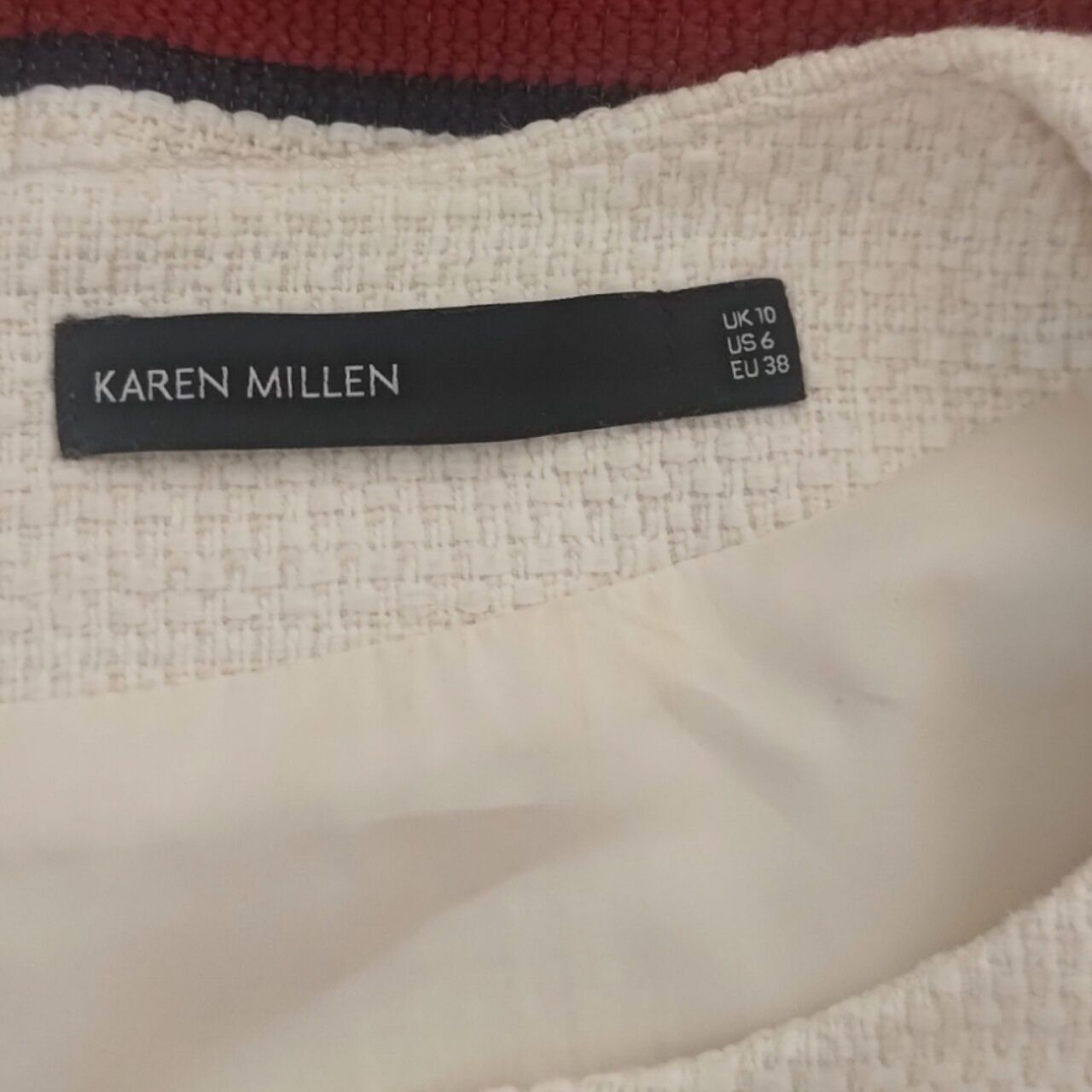 Karen Millen Striped Tweed Dress