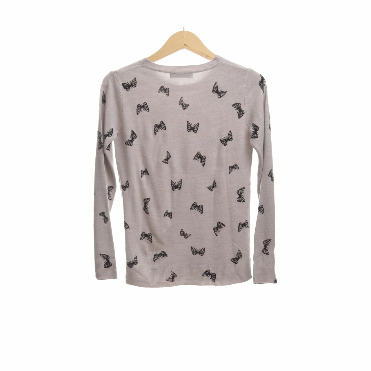 Marks & Spencer Grey Animal Print Sweater