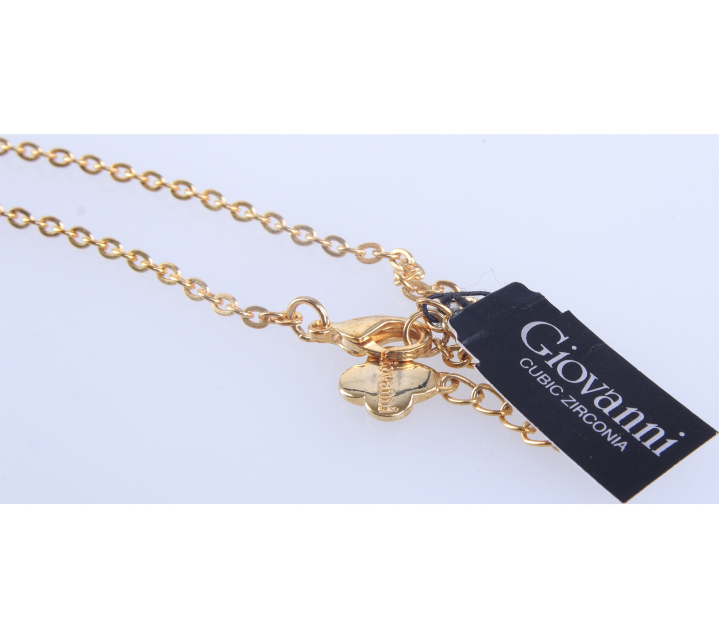 Giovanni Gold Cubic Zirconia Necklace Jewellery