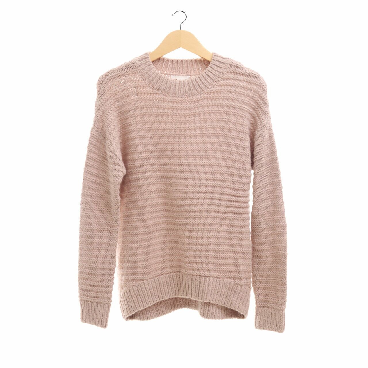 H&M Dusty Pink Knit Sweater