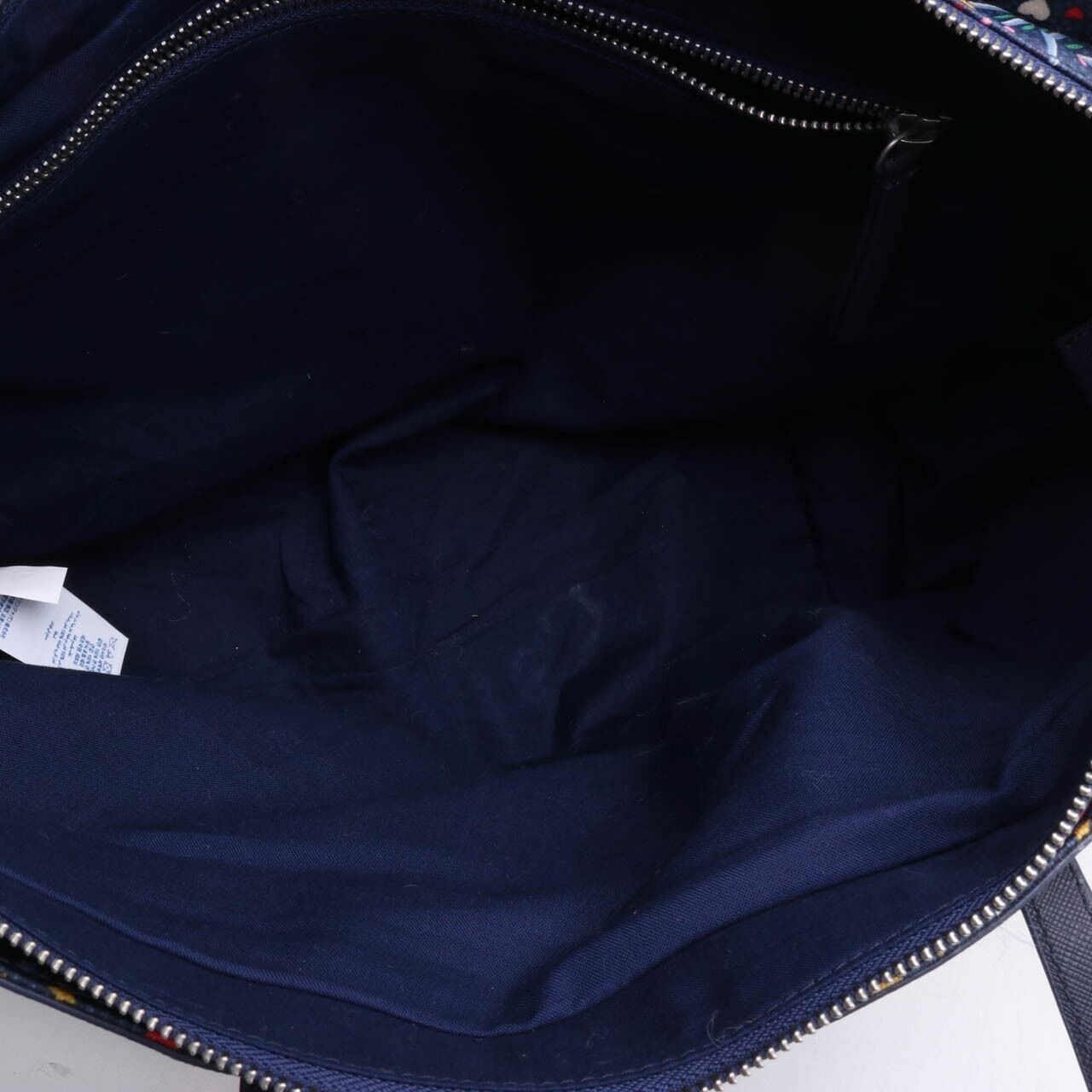 Cath Kidston Navy Patterned Love Tote Bag