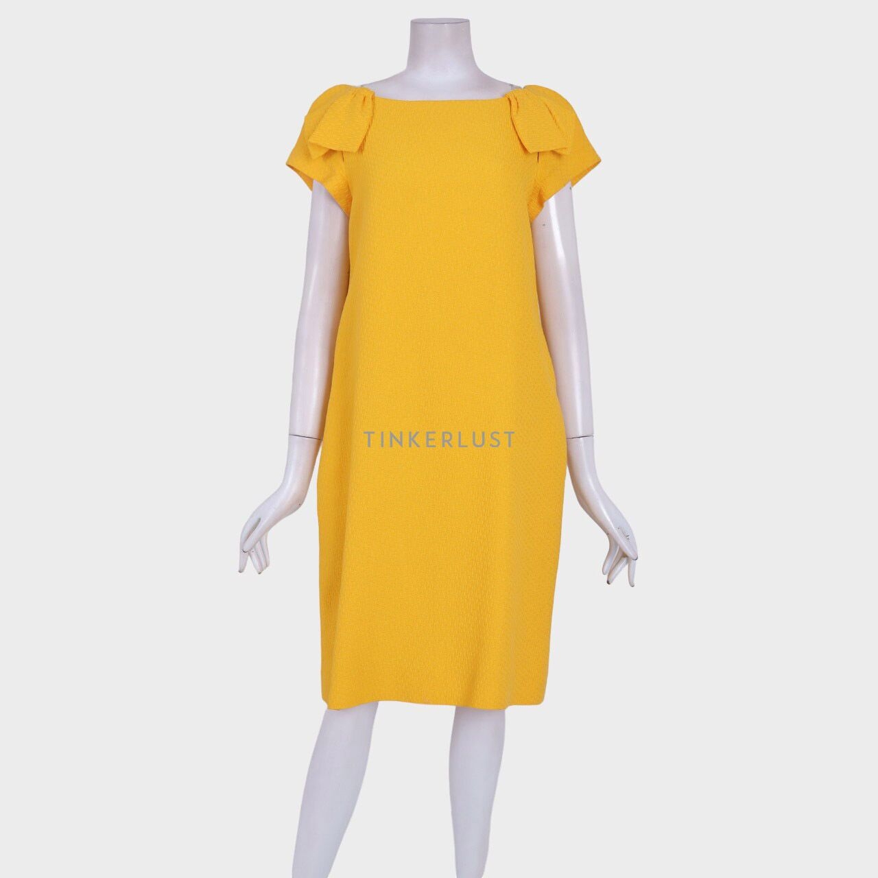 Moschino Bright Orange Mini Dress