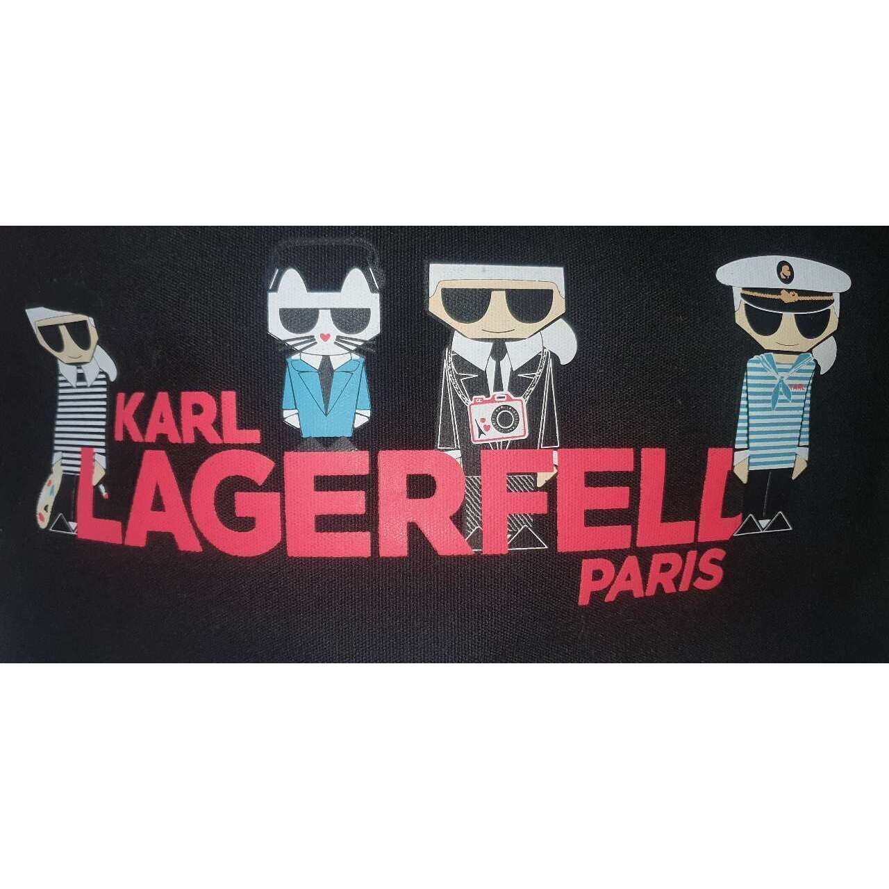 Karl Lagerfeld Black Tote Bag