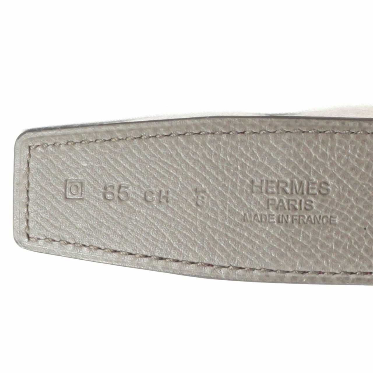 Hermès Grey Ikat Pinggang