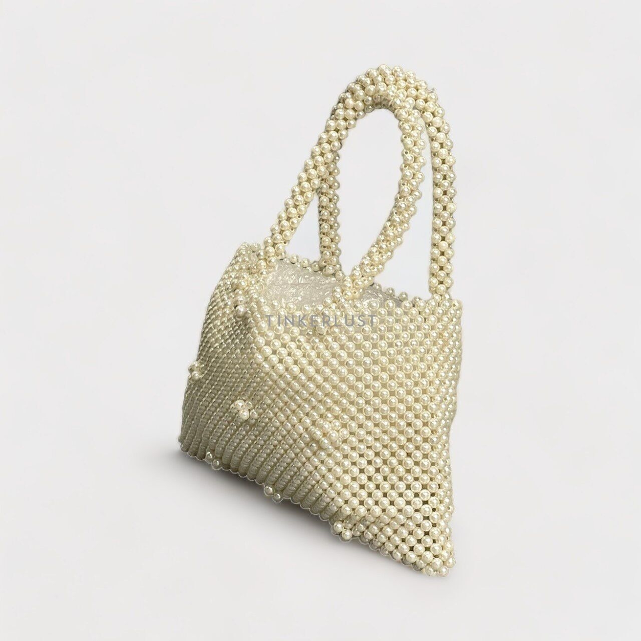 Mango Ivory Pearl Shoulder Bag