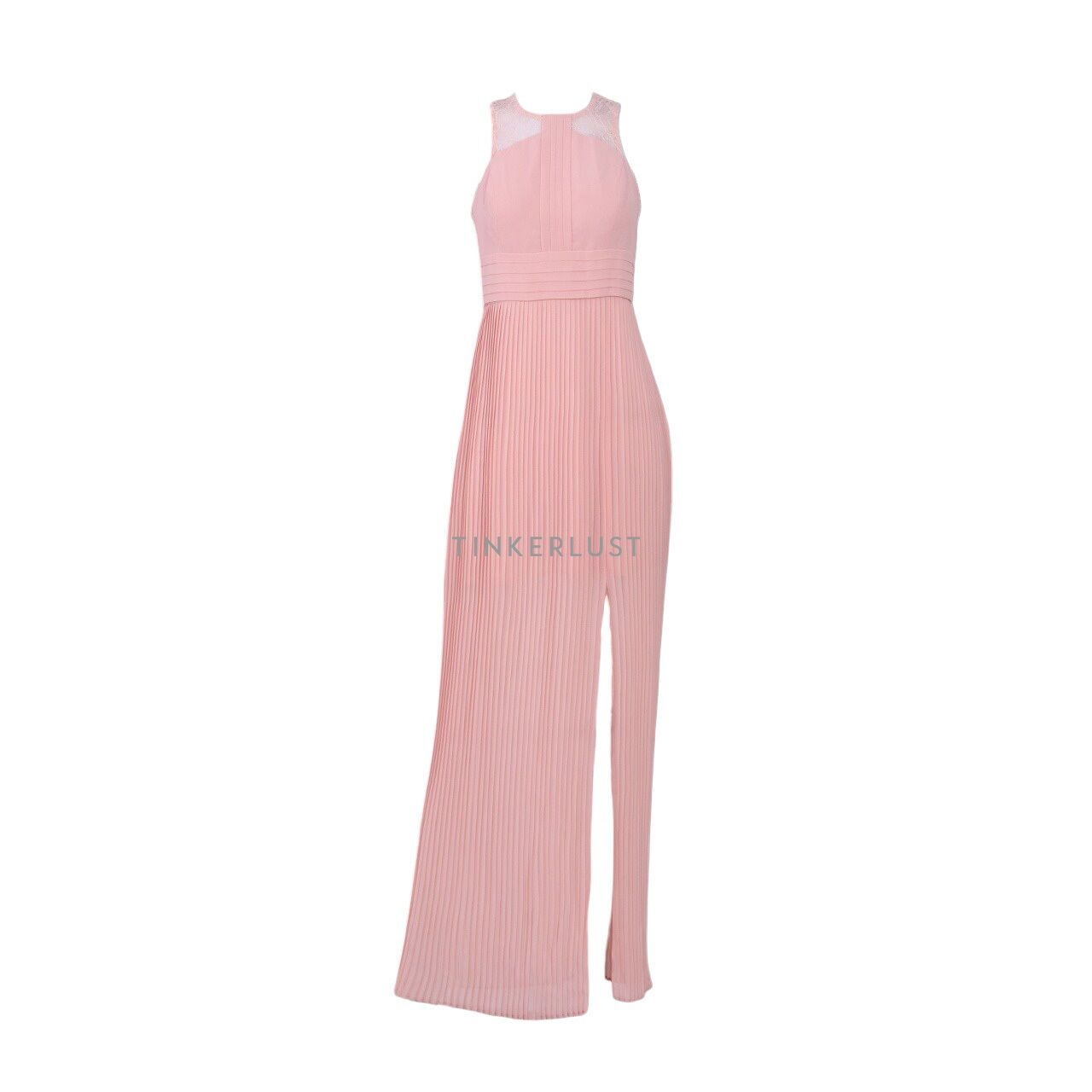 Bcbg Generation Nude Pink Long Dress 