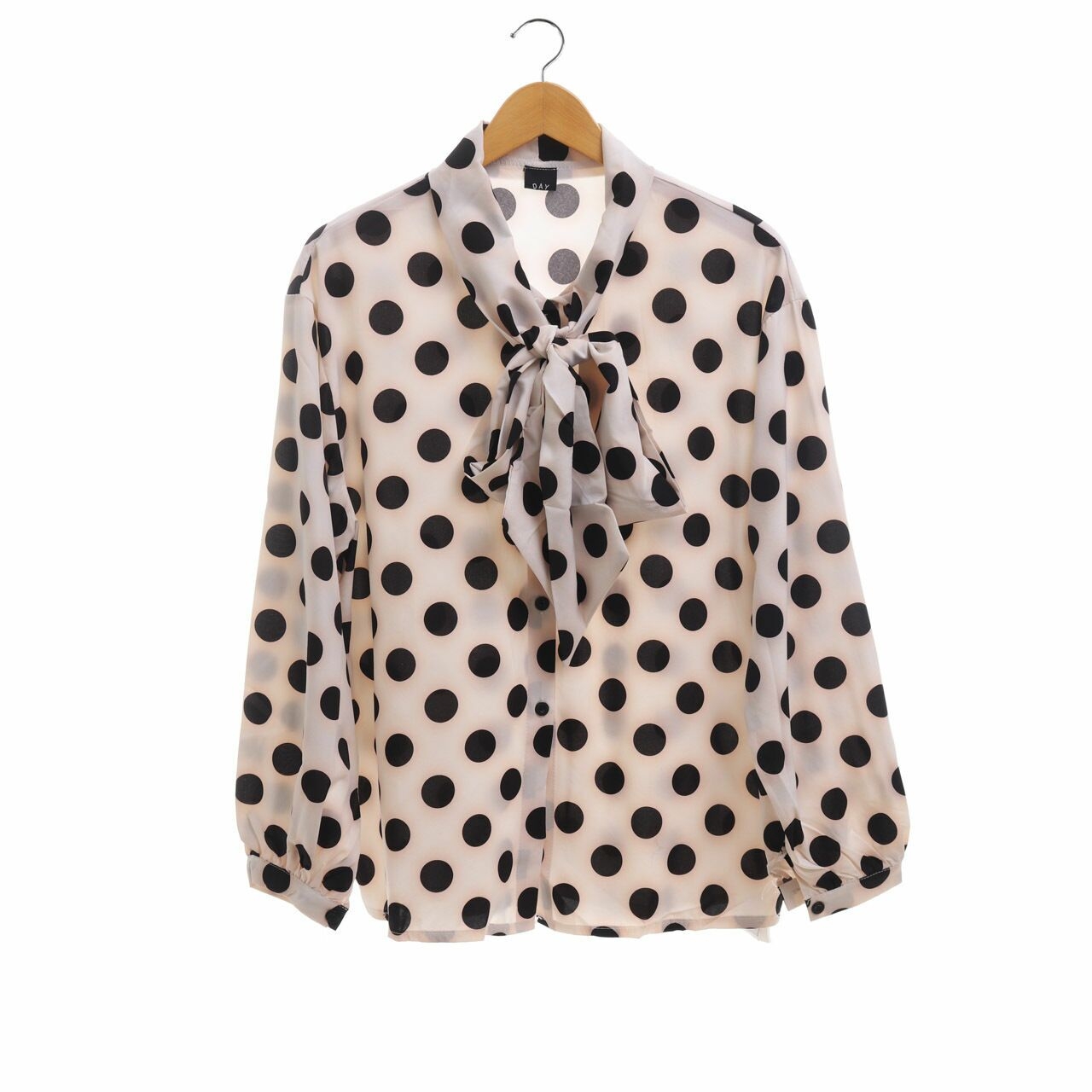 Day by Love And flair Nude Polkadot Shirt