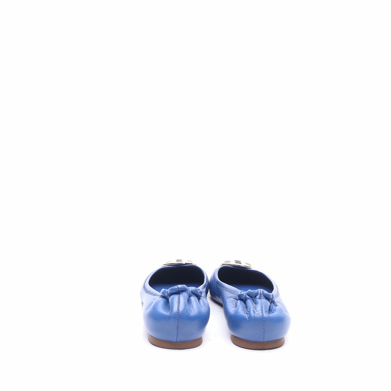 Tory Burch Reva Blue Flats Shoes