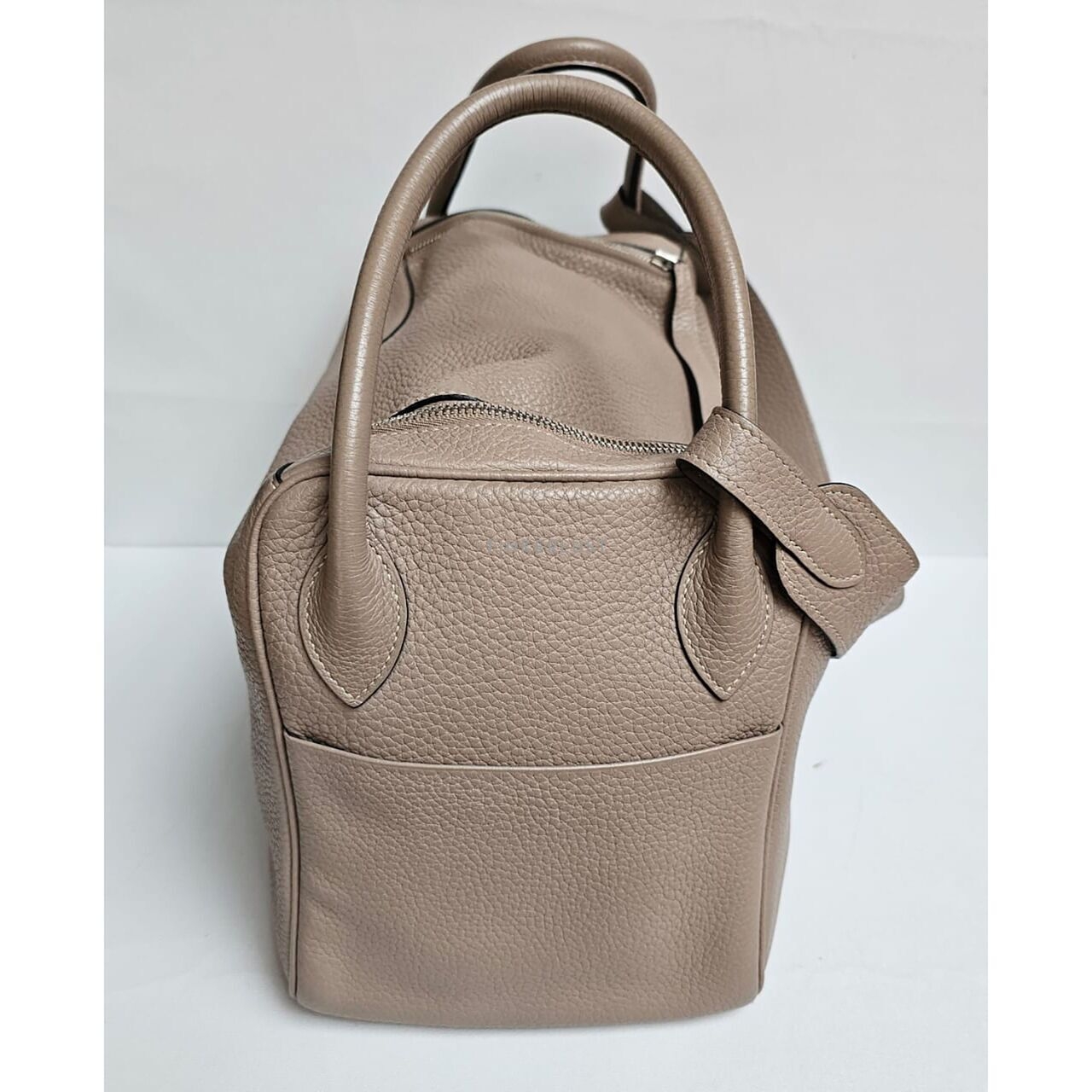 Hermes Lindy 34 Etoupe PHW Square #P 2012 Shoulder Bag