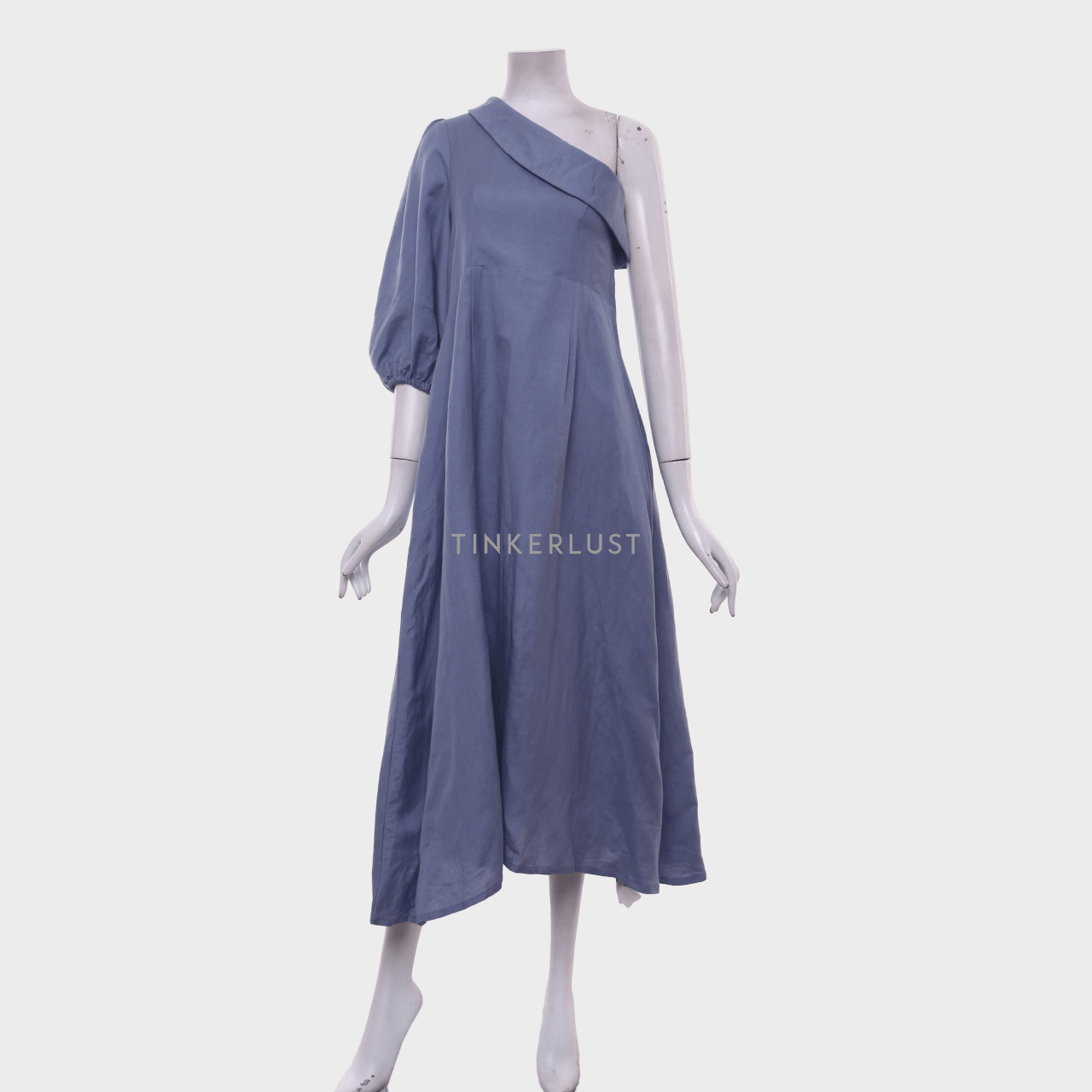 meadow Blue Midi Dress