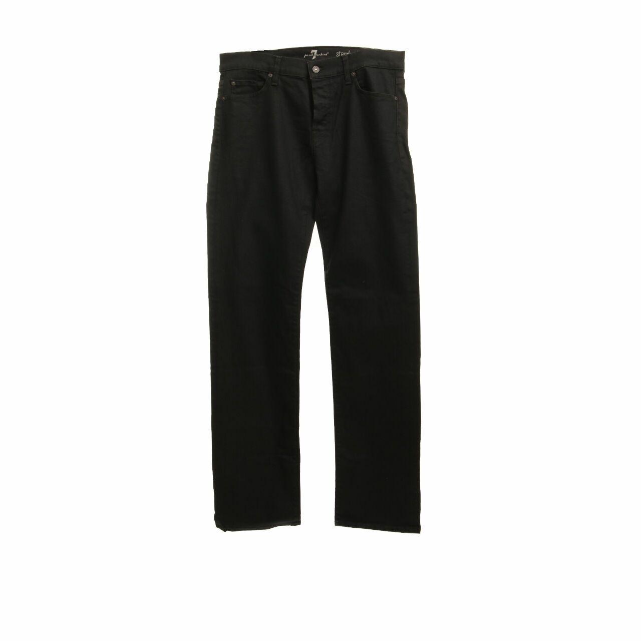 7 For All Mankind Dark Grey Standard Long Pants