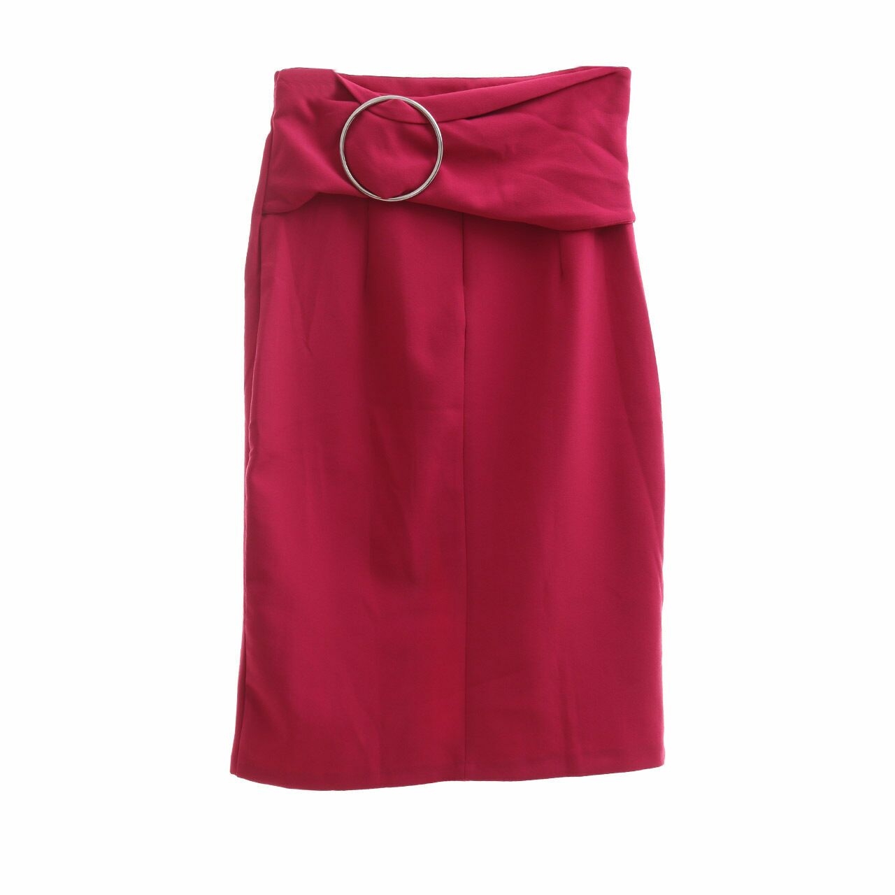 Zara Fuchsia Midi Skirt