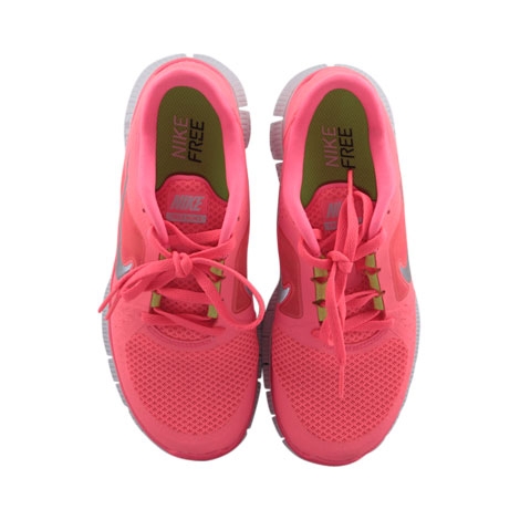 Nike Free Run 3 Coral Sneakers