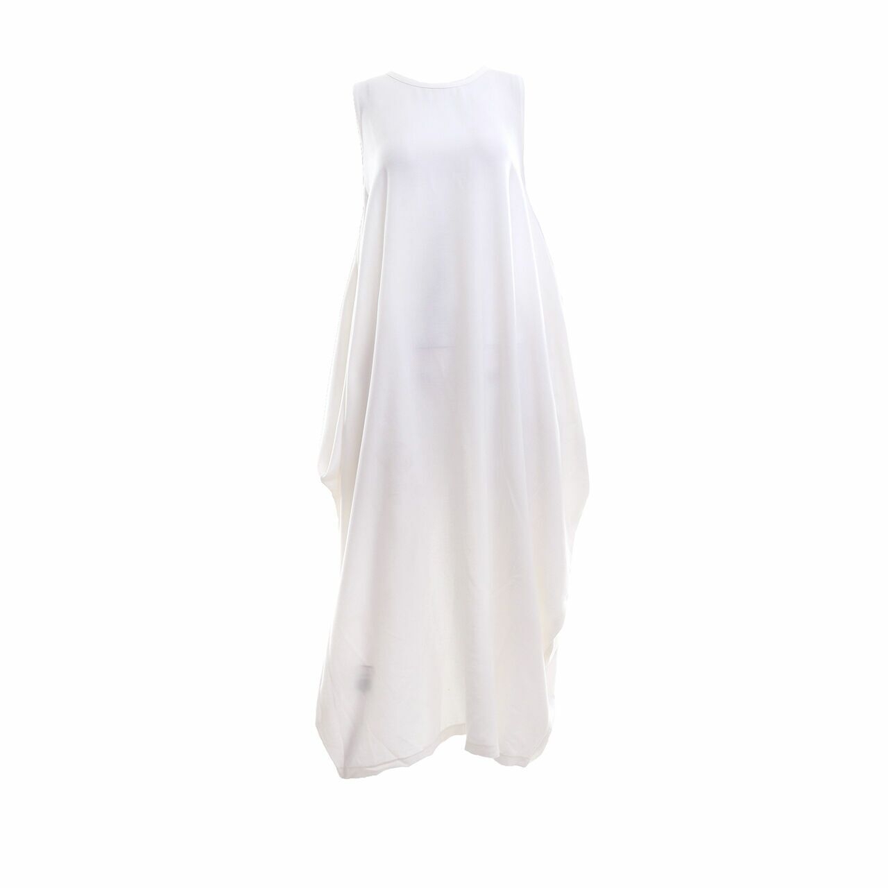 Milcah Off White Midi Dress
