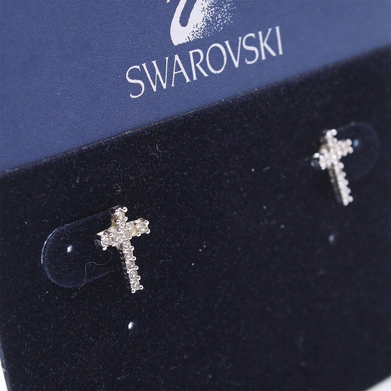 Swarovski Silver Crystal Earrings