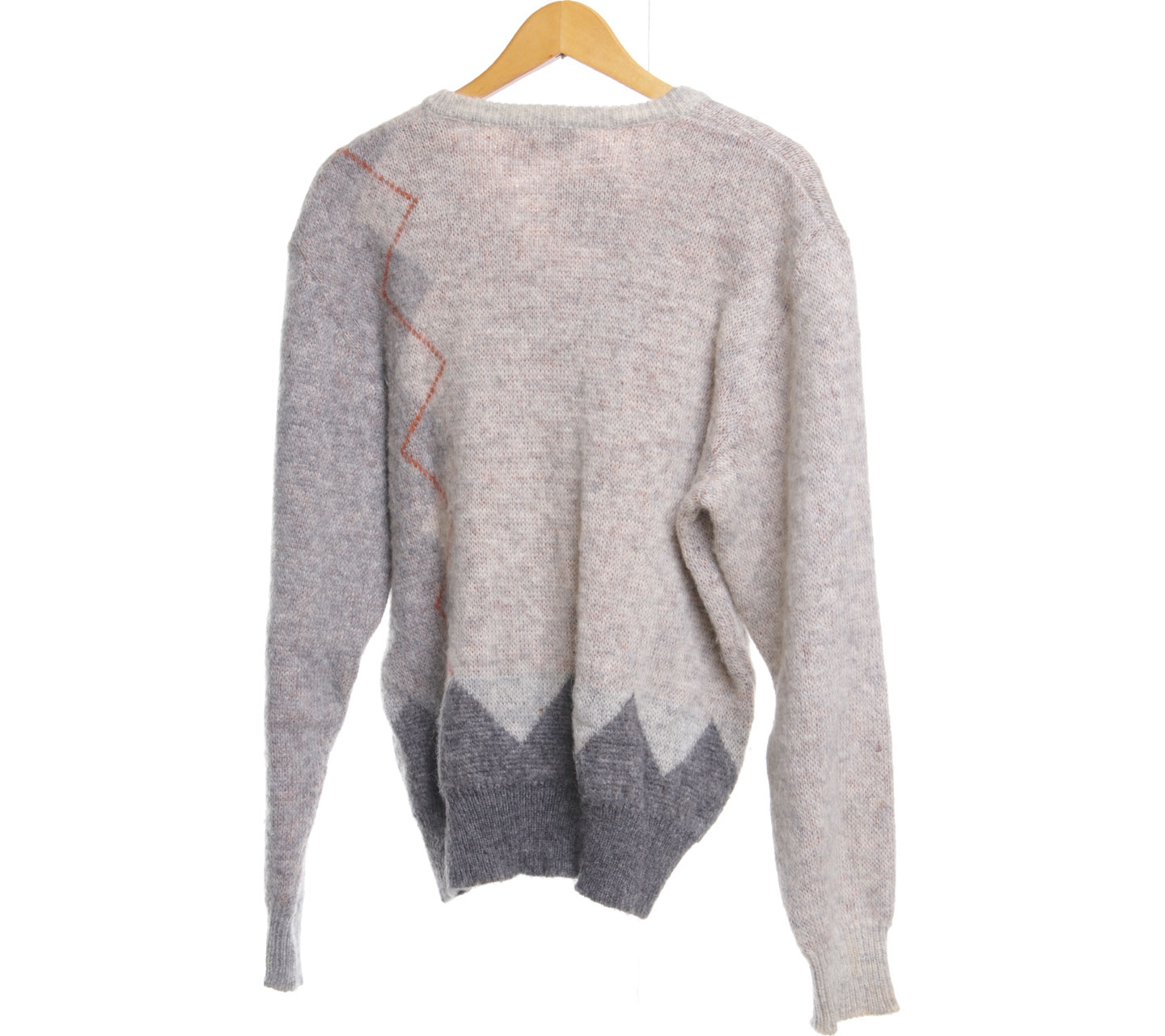 Samband Of Iceland Brown And Grey Sweater