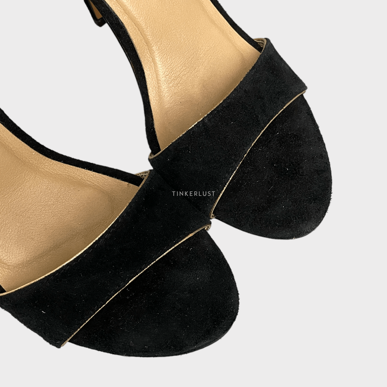Jasmine Elizabeth Gold & Black Heels