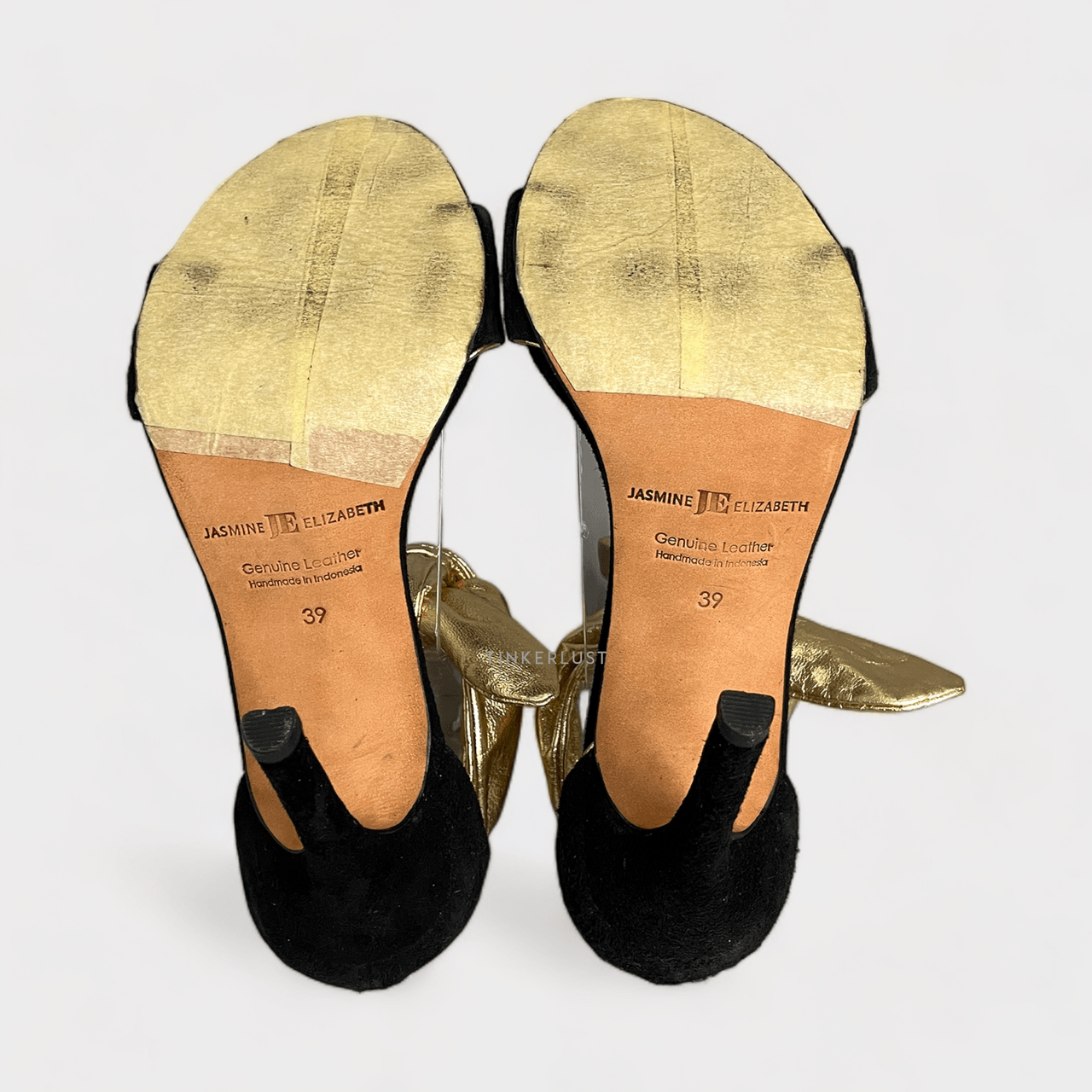 Jasmine Elizabeth Gold & Black Heels