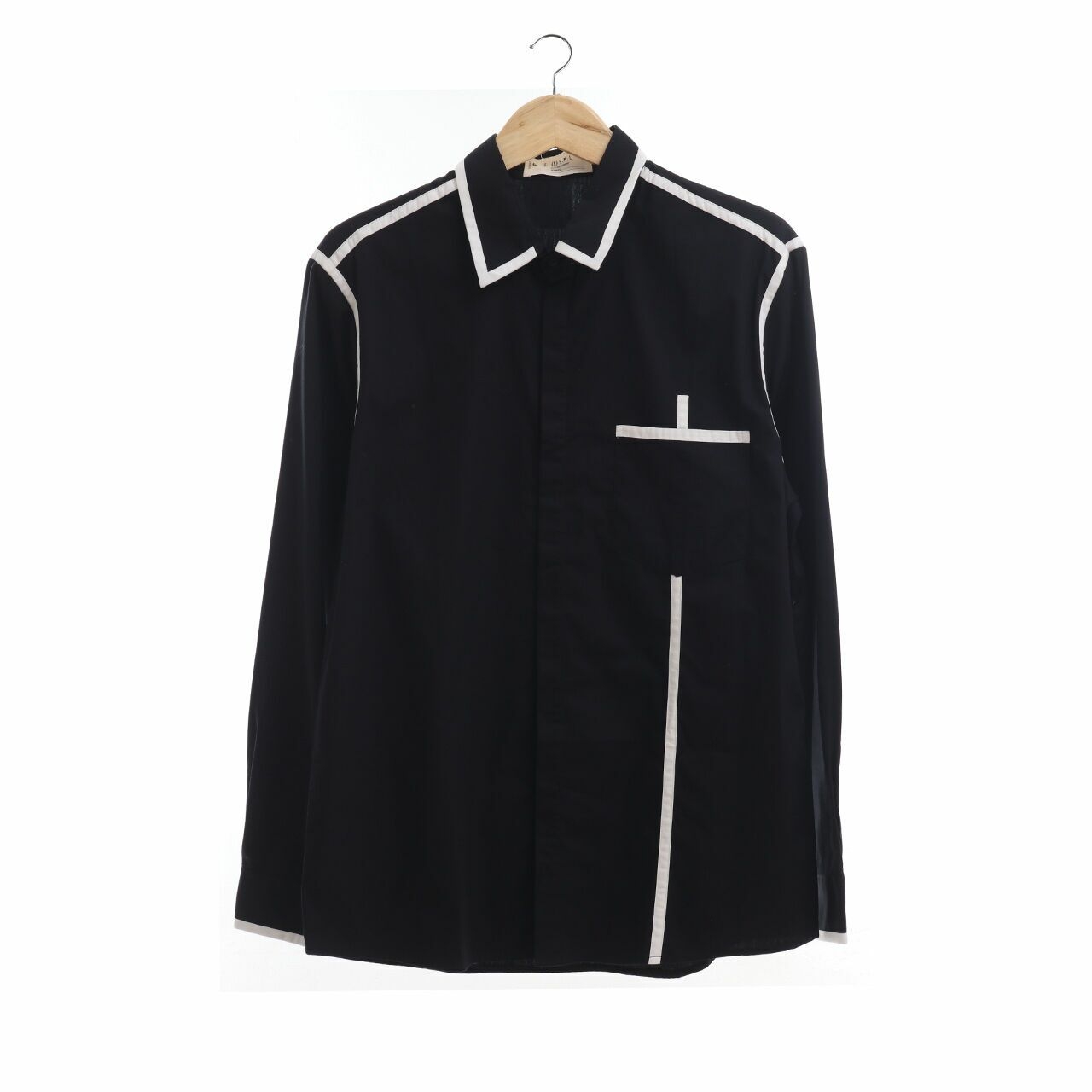 (X)SML Black Long Sleeve Shirt